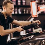 Car wash detailing station